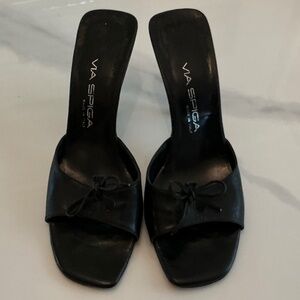 Via Spiga Black Heels